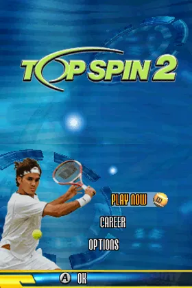 Top Spin 2 (USA) (En,Fr,De,Es,It) screen shot title